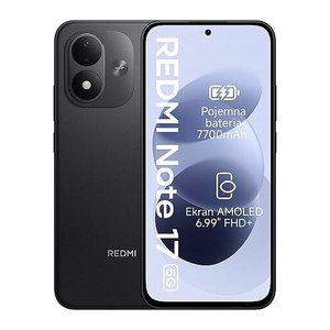 Xiaomi Redmi 17 Note 256GB DS Black 6.9" EU 5G (6GB)