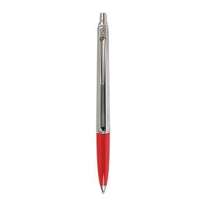 BALLOGRAF® Kugelschreiber Epoca Chrome rot, Schreibfarbe: blau, 1 St.