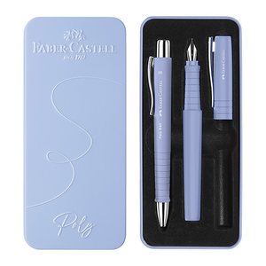 FABER-CASTELL Schreibset  Poly Ball Pen lila
