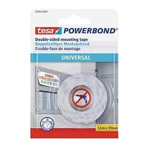 tesa Powerbond Universal Office 58565 doppelseitiges Klebeband 19,0 mm x 1,5 m, 1 St.