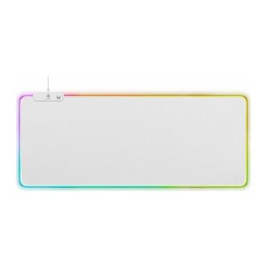 Deltaco Gaming Mauspad USB, RGB, weiß
