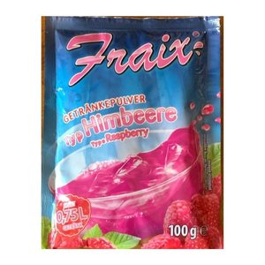 Himbeere Getränkepulver 25x 100,0 g