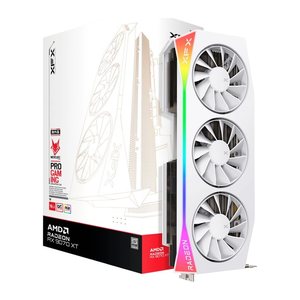 XFX RX 9070XT OC White Gaming Mercury 16GB GDDR6 HDMI 3xDP