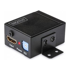 DIGITUS HDMI-Repeater m.Wandbefestigung bis 35m 225MHz schw