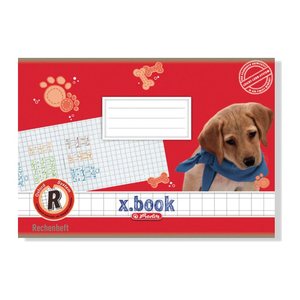 herlitz Zahlenlernheft Koalas Lineatur R kariert DIN A5 quer ohne Rand, 16 Blatt, 1 St.