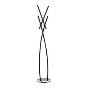 ALCO Kleiderständer 2876-11 schwarz Metall 6 Haken 37,0 x 182,0 cm, 1 St.