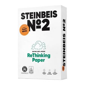 STEINBEIS Recyclingpapier No.2 DIN A4 80 g/qm 500 Blatt