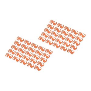 DIGITUS Farbclips für Patchkabel 100Stk. Orange