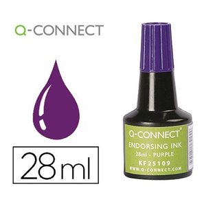 Q-CONNECT Stempelfarbe violett 28,0 ml