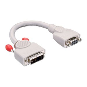 LINDY DVI-I/A auf VGA Adapterkabel 0.2m