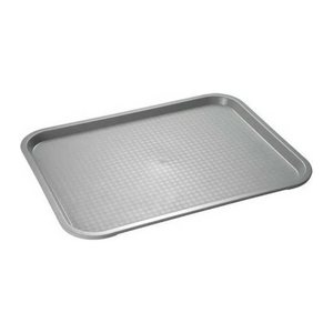 APS Tabletts Fast Food grau rechteckig 35,0 x 27,0 cm, 6 St.