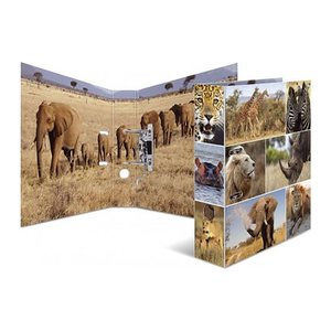 HERMA Motivordner Afrika Tiere 7,0 cm DIN A4, 1 St.
