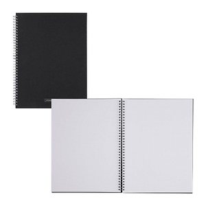 BRUNNEN Notizbuch Premium Wire DIN A4 punktkariert, schwarz Hardcover 192 Seiten, 1 St.