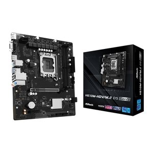 ASRock H610M-HDV/M.2 D5 GEN5 1700 mATX HDMI/DP/D-Sub DDR5