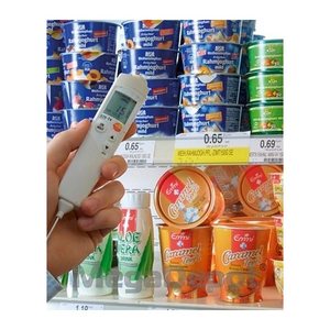 testo 826-T4 Infrarot- und Kerntemperatur-Lebensmittelthermometer weiß, 1 St.
