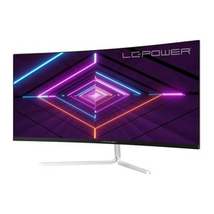 LC-Power 86,36cm (34") LC-M34-UWQHD-100-C-V3 VA+DP+HDMI Whit