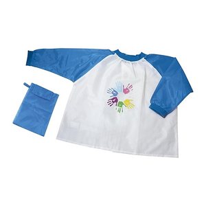 DONAU unisex Kinder Malschürze blau Einheitsgröße 1 St.