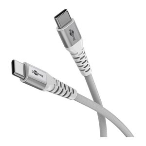 goobay USB 2.0 C-Stecker USB-Kabel 0,5 m weiß, 1 St.