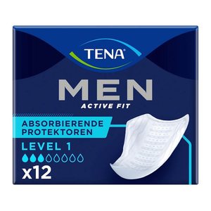 TENA Slipeinlagen MEN ACTIVE FIT LEVEL 1, 12 St.
