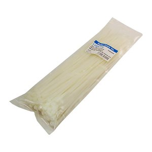 LogiLink Kabelbinder transparent 300,0 mm x 3,4 mm, 100 St.