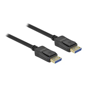 DeLOCK DisplayPort 2.0 Kabel 10K 60 Hz 1,0 m schwarz, 1 St.