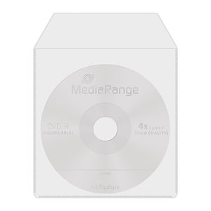 MediaRange Plastiktaschen Mini CD-R u. Mini DVD-R,50er Pack