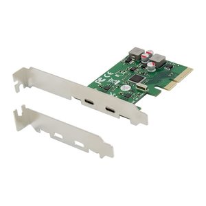 CONCEPTRONIC 4xPCIe3.0 Card 2xUSB-C3.2 Gen2/selfpower 10Gbps