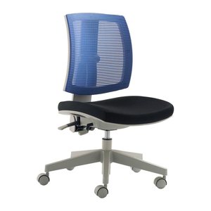 Mayer Kinderdrehstuhl myFLEXO, 2432 502 Stoff blau, Gestell grau