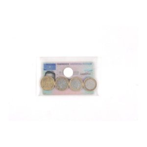 FolderSys Dokumententaschen Visitenkarten-Format transparent glatt 0,20 mm, 10 St.
