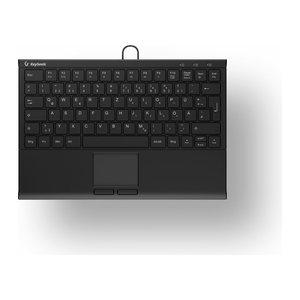 KeySonic Mini Tastatur Touchpad Backlight KSK-5211ELU DE