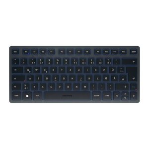 CHERRY KW7100 Wireless MINI Tastatur DE TKL 75% Blaugrau