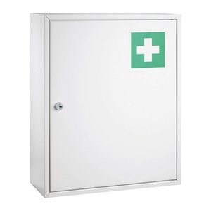 ALCO Medizinschrank ohne Füllung weiß
