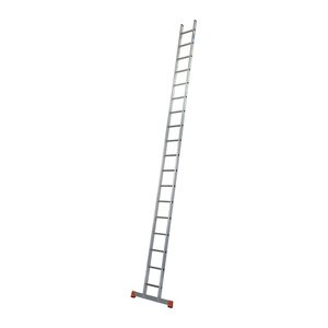 KRAUSE Anlegeleiter MONTO Sibilo silber 18 Sprossen, H: 525,0 cm