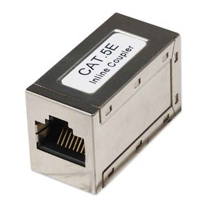 INTELLINET Kupplung RJ45 Cat5e 8P8C Bu/Bu FTP silber