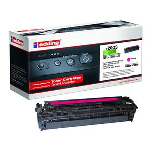 edding EDD-2003  magenta Toner kompatibel zu HP 125A; Canon 716 M(CB543A; 1978B002AA)