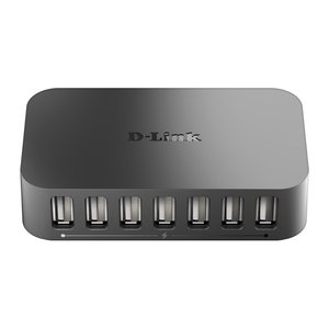 D-Link USB-Hub DUB-H7 7-fach schwarz