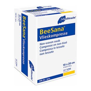 Meditrade® Vlies-Kompressen BeeSana® 1792 weiß 20,0 x 10,0 cm, 100 St.