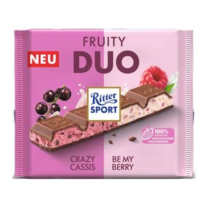 Ritter SPORT Fruity Duo Schokolade 218,0 g, 1 St.