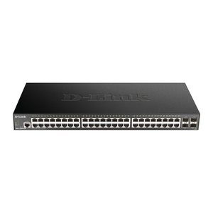 Switch 440mm D-Link DGS-1250-52X 4*SFP+/48*GE retail