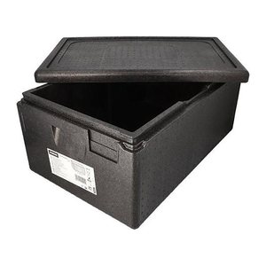 STARPAK Thermobox für Essen schwarz 46,0 l, 1 St.