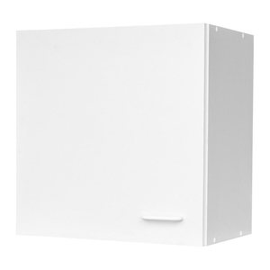 Küchen-Oberschrank Weiß mit 1 Drehtüre & Einlegeboden