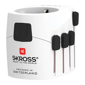 SKROSS Adapter Pro Europe to UK/Australia/China/USA