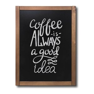 Showdown® Displays Kreidetafel Natura 60,0 x 80,0 cm Natural Wood