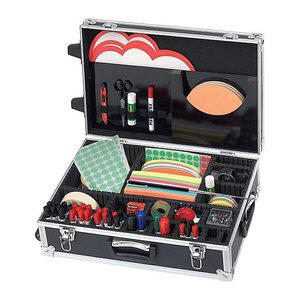 FRANKEN Moderationskoffer TRAINER 3.156 Teile