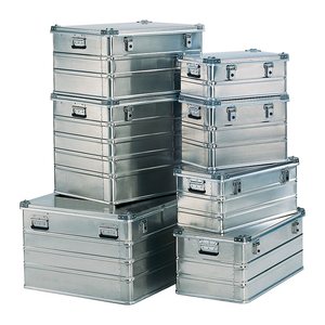 MUNK Alubox 91,0 l silber 39,5 x 78,8 x 39,0 cm, 1 St.