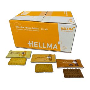 HELLMA Feines Gebäck 3er Mix Kekse 1,12 kg, 200 St.