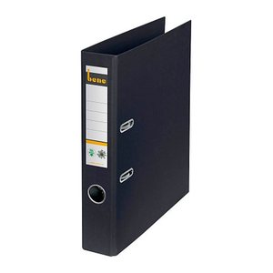 bene No.1 Ordner schwarz Karton 5,2 cm DIN A4, 1 St.