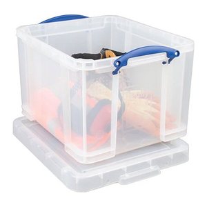 Really Useful Box Aufbewahrungsbox 35,0 l transparent 48,0 x 39,0 x 31,0 cm, 1 St.