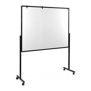 Legamaster mobiles Whiteboard 3in1 PREMIUM PLUS Multiboard XL 150,0 x 120,0 cm grau#!#weiß lackierter Stahl