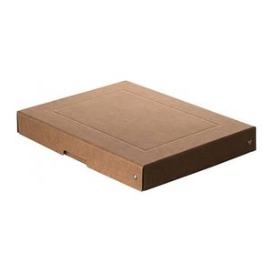 FALKEN PURE Aufbewahrungsbox 500 Blatt braun 24,0 x 32,0 x 4,0 cm, 1 St.